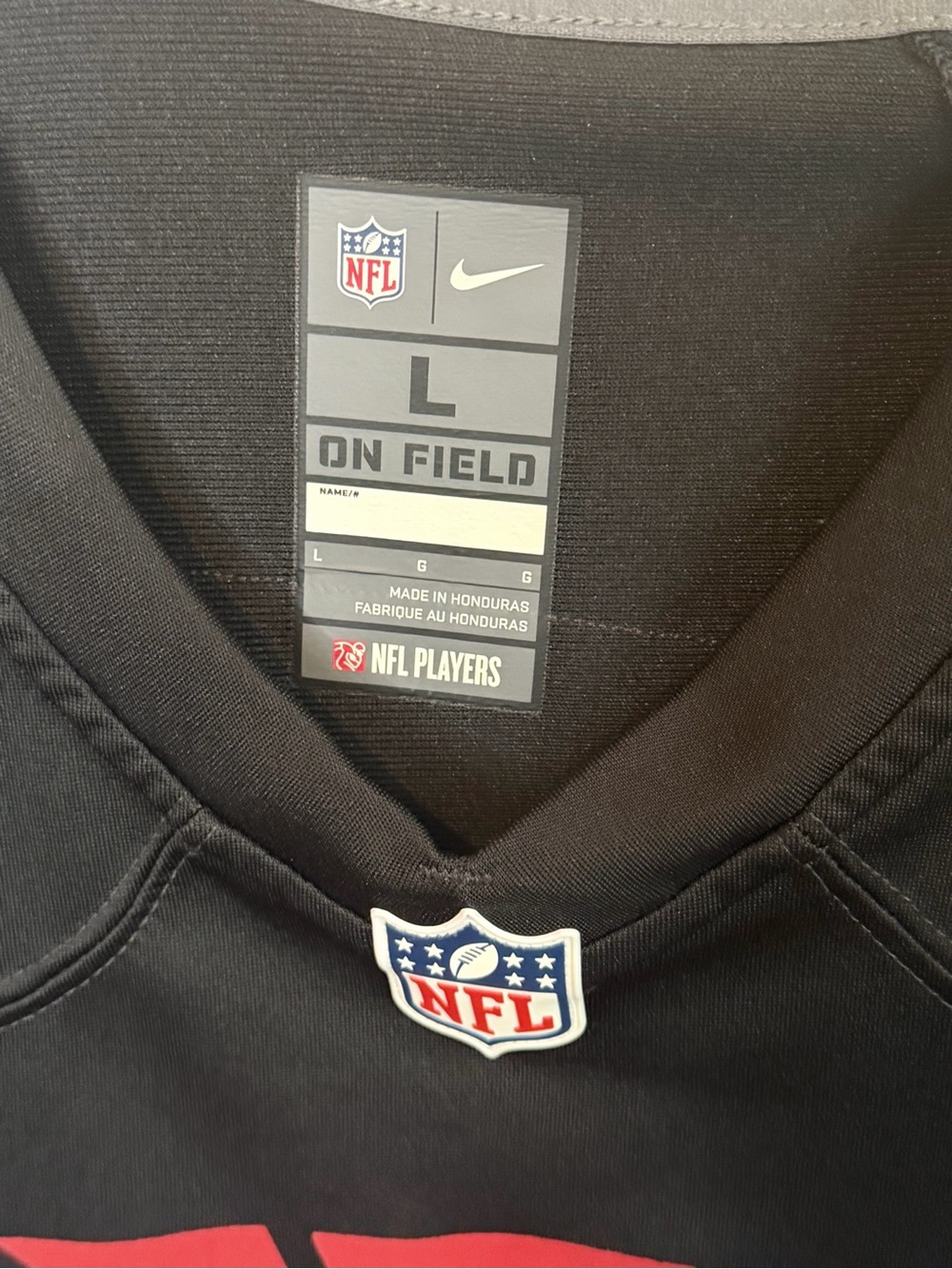 Nike Atlanta Falcons Grady Jarrett #97 NFL On Field Jersey Men’s Large Black - Picture 4 of 5